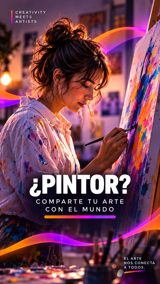 ¿Pintor? Compartí tu arte con el mundo
