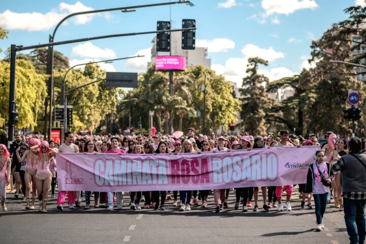 Se realizará la 9° edición de la Caminata Rosa Rosario